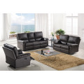 Wohnzimmer Sofa mit modernem echtem Leder Sofa Set (757)